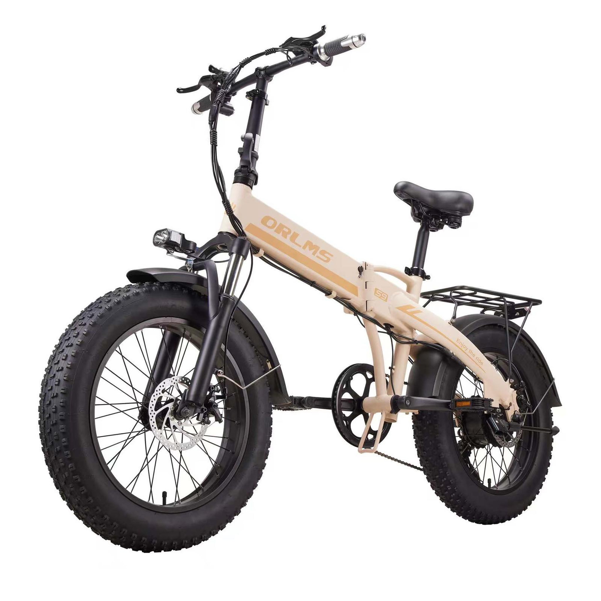 Voir la diapositive 1 : ORLMS Vélo électrique pliable ORLMS S9F