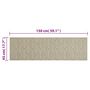 Voir la diapositive 5 : VIDAXL Tapis de cuisine lavable impression feuilles 45x150 cm velours