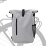 Voir la diapositive 2 : VIDAXL Sac de vélo pour porte bagages 20 L Gris 31x13x58 cm