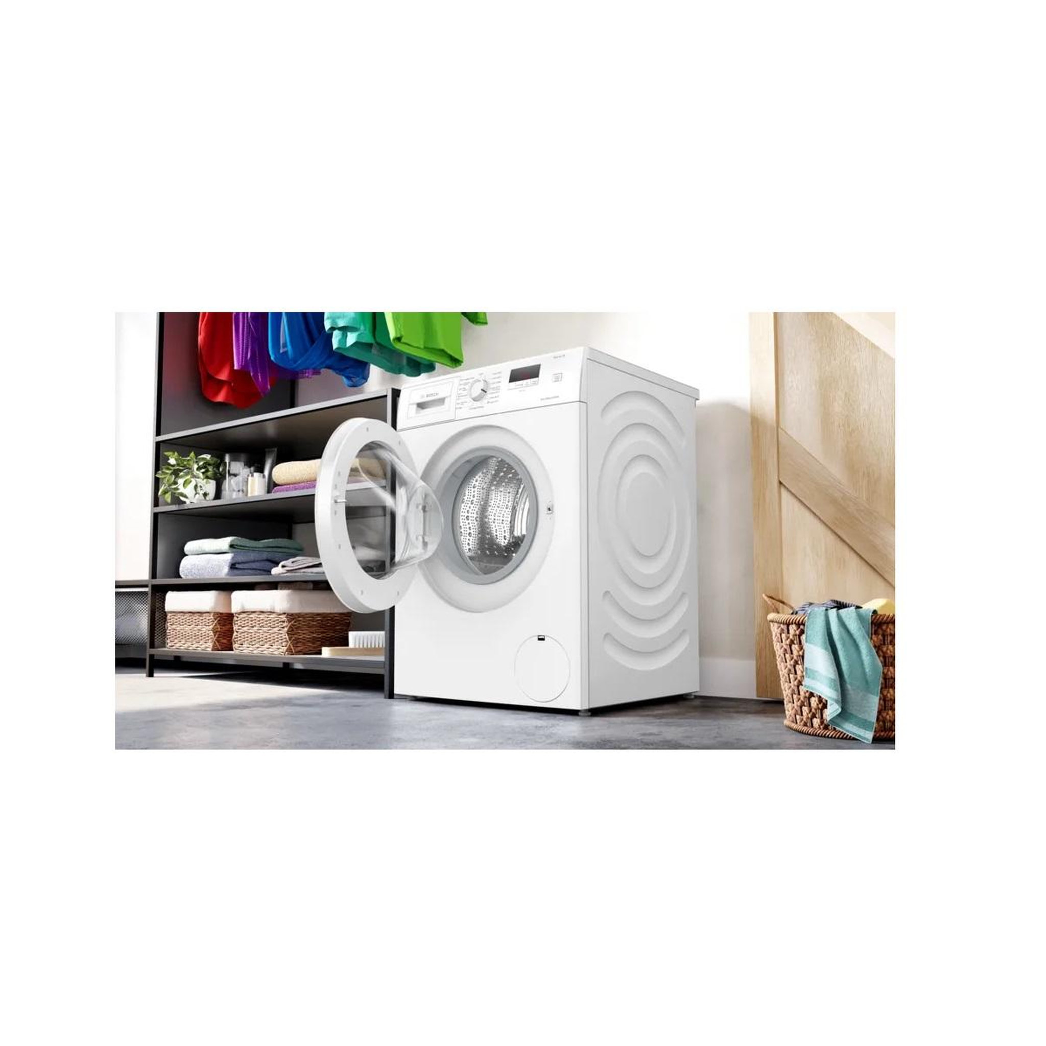 Voir la diapositive 3 : BOSCH Lave-linge frontal 8kg 1200 tours/min - wge03207fr