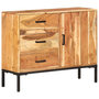 Voir la diapositive 1 : VIDAXL Buffet 88x30x73 cm Bois d'acacia massif