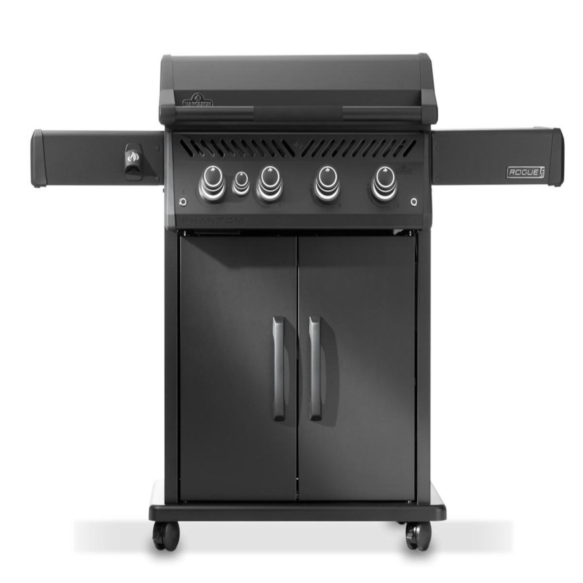 NAPOLEON Plancha Rogue Pro Phantom + sizzle zone et bac à accessoires - Napoléon