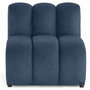 Voir la diapositive 1 : LISA DESIGN Debbie - module d'assise en tissu texturé
