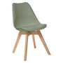 Voir la diapositive 3 : TOILINUX Lot de 4 chaises design scandinave BAYA