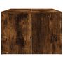 Voir la diapositive 5 : VIDAXL Table basse chene fume 102x50x36 cm bois d'ingenierie