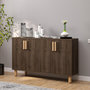 Voir la diapositive 3 : Habitat et Jardin Buffet en bois  Rodney  - 120 x 30 x 74 cm - Marron