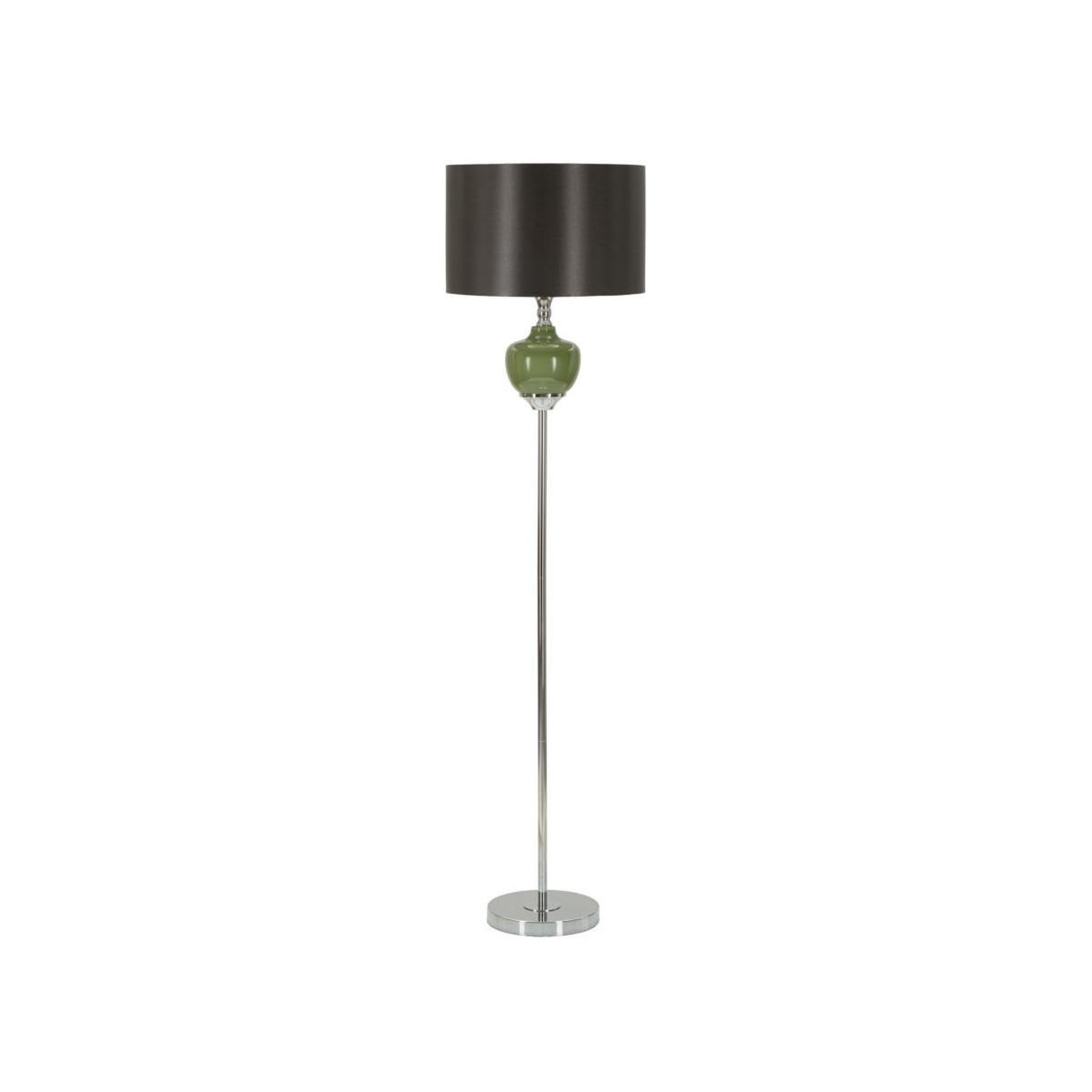 Paris Prix Lampadaire en verre  eva one  160cm vert & noir