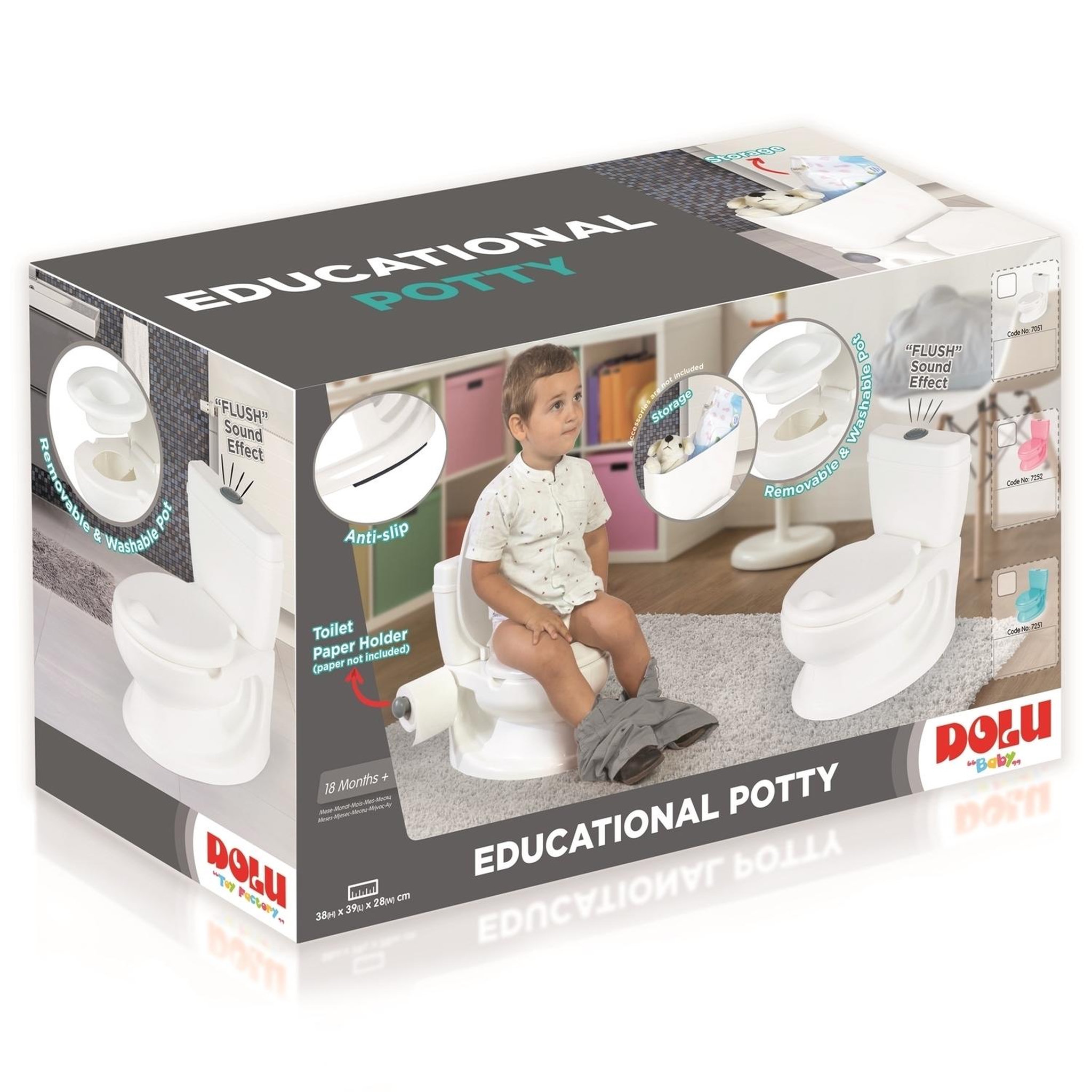 Voir la diapositive 5 : DOLU WC d'apprentissage Potty