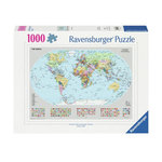 RAVENSBURGER Ravensburger - Jigsaw puzzle Political World Map, 1000 pcs. 120000655