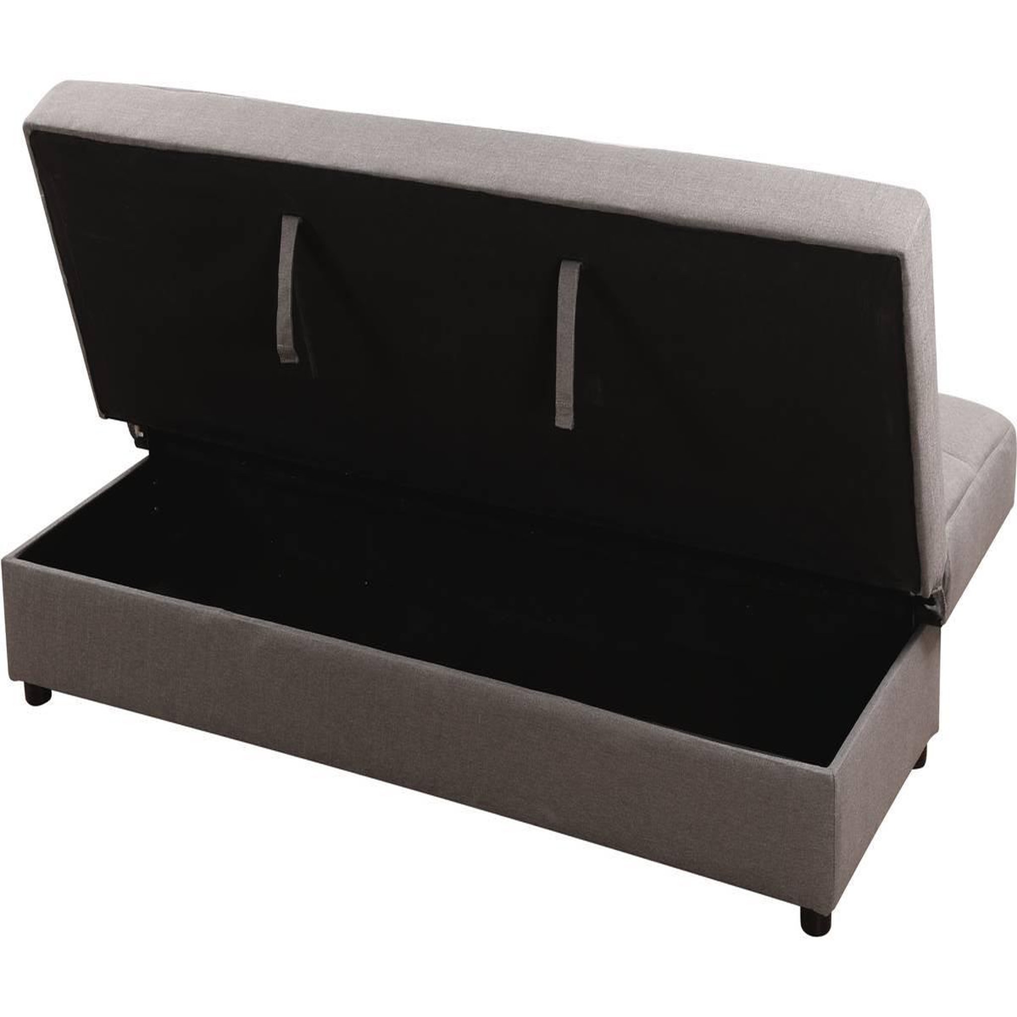 Voir la diapositive 6 : Habitat et Jardin Canapé clic-clac  enzo  - 186 x 80 x 87 cm - 3 places - gris