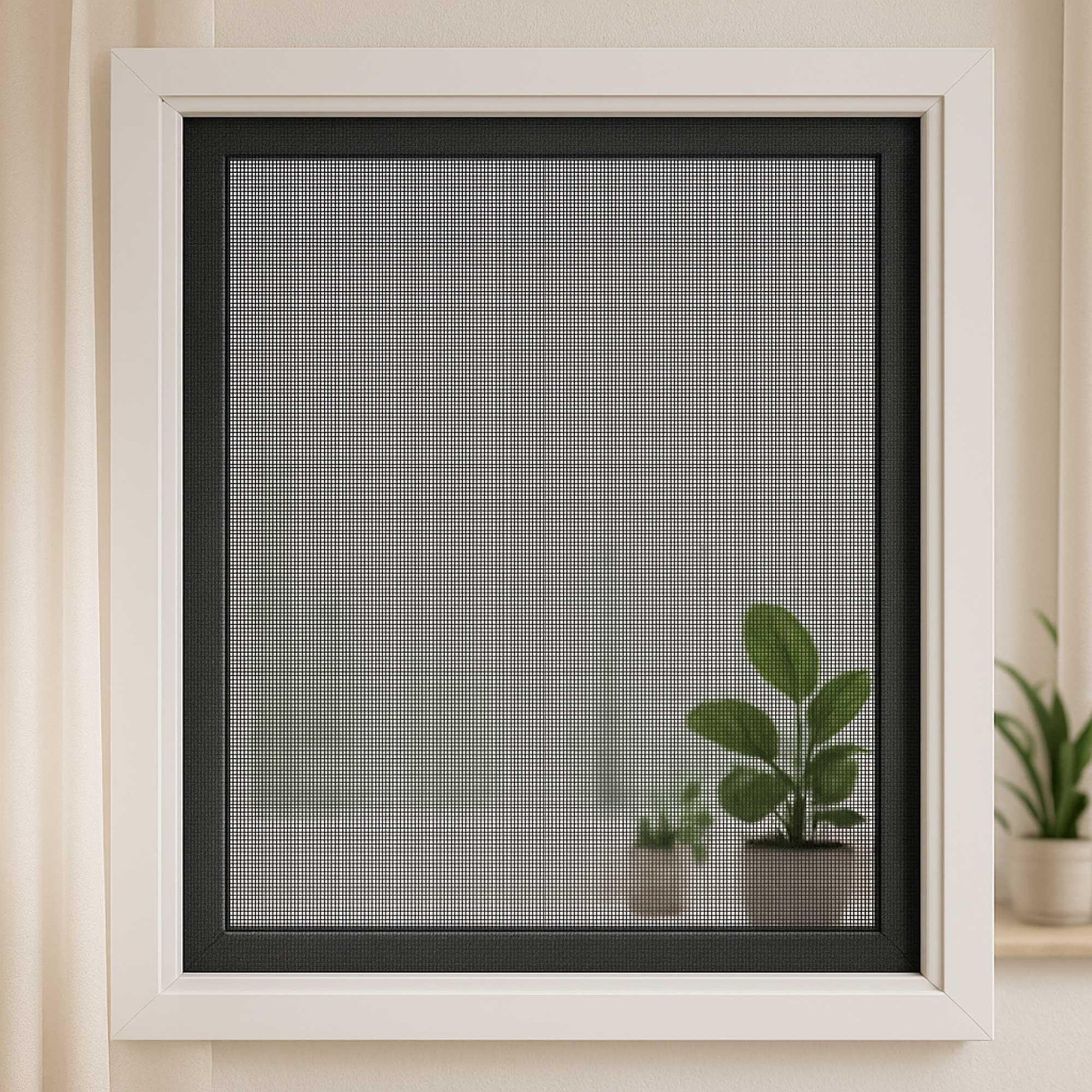 Voir la diapositive 2 : WERKAPRO Tulle moustiquaire aluminium werka pro  100x250cm
