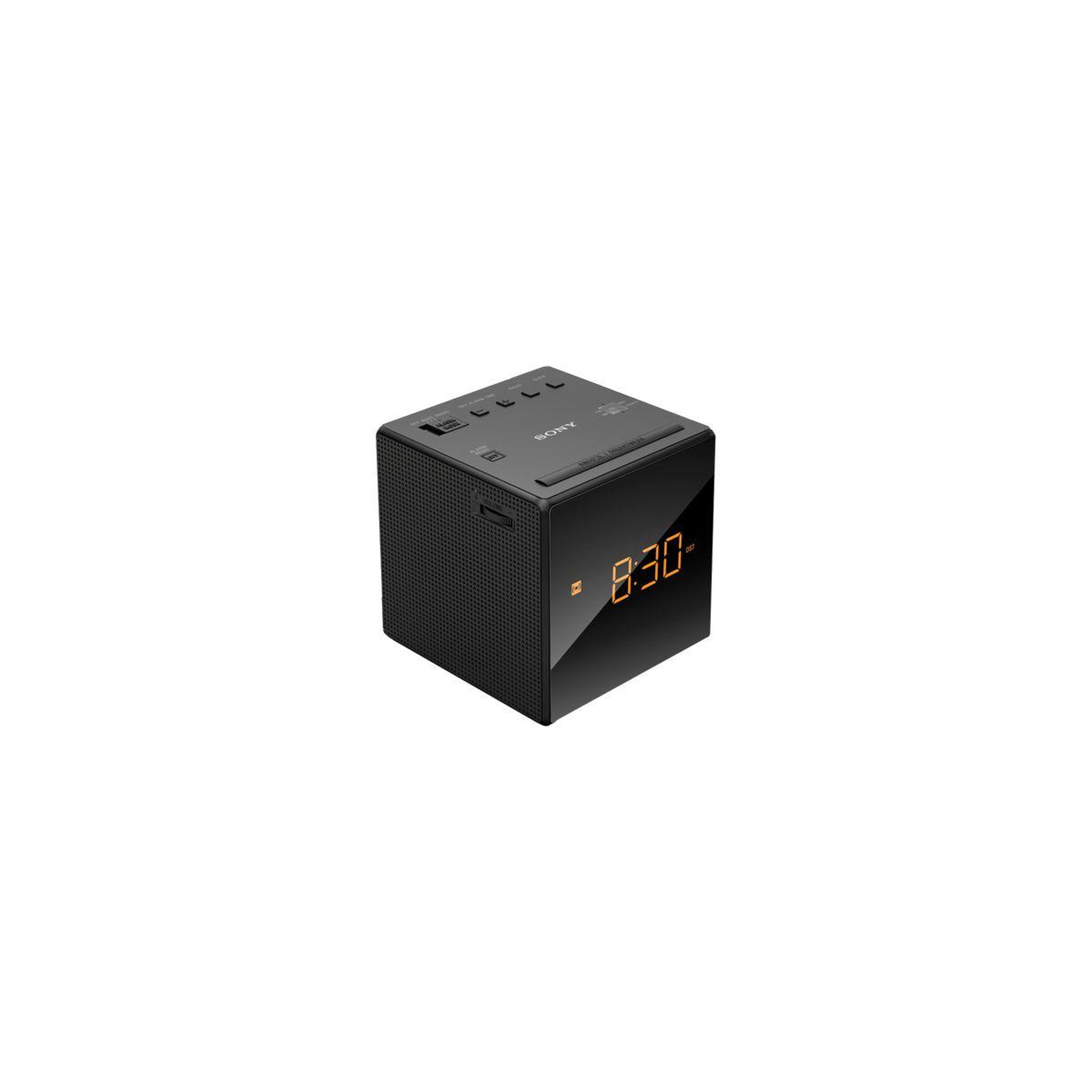 Voir la diapositive 3 : SONY Radio réveil ICFC1B.CED