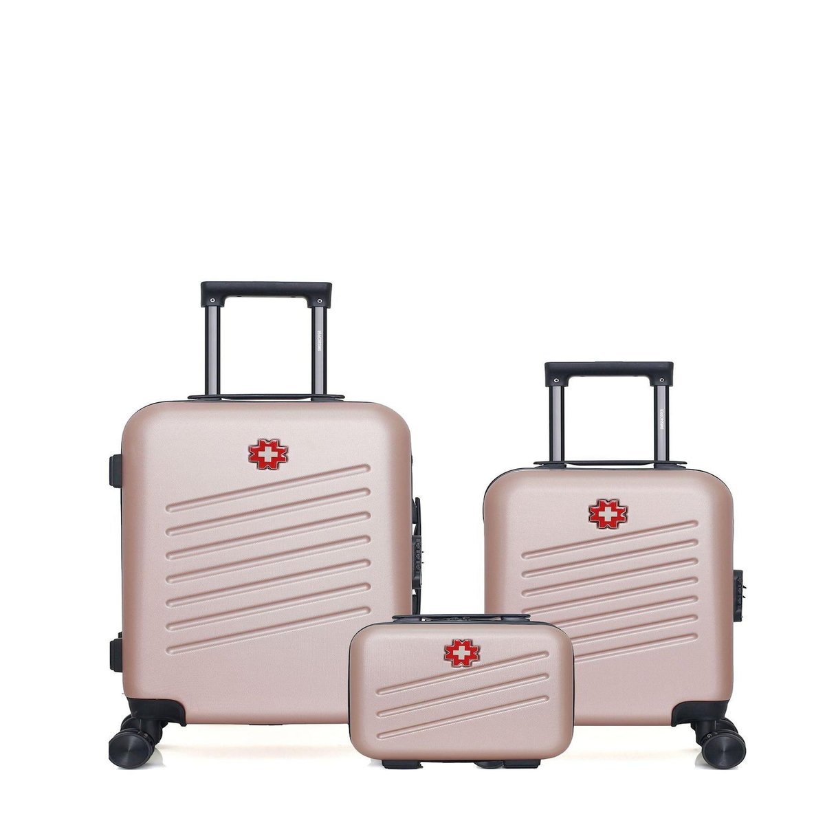 SWISS KOPPER SWISS KOPPER - LOT DE 3 - Valises cabine, cabine XXS et vanity ZURICH