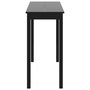 Voir la diapositive 4 : VIDAXL Table de bar MDF noir 115x55x107 cm