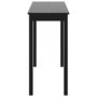 Voir la diapositive 4 : VIDAXL Table de bar MDF noir 115x55x107 cm