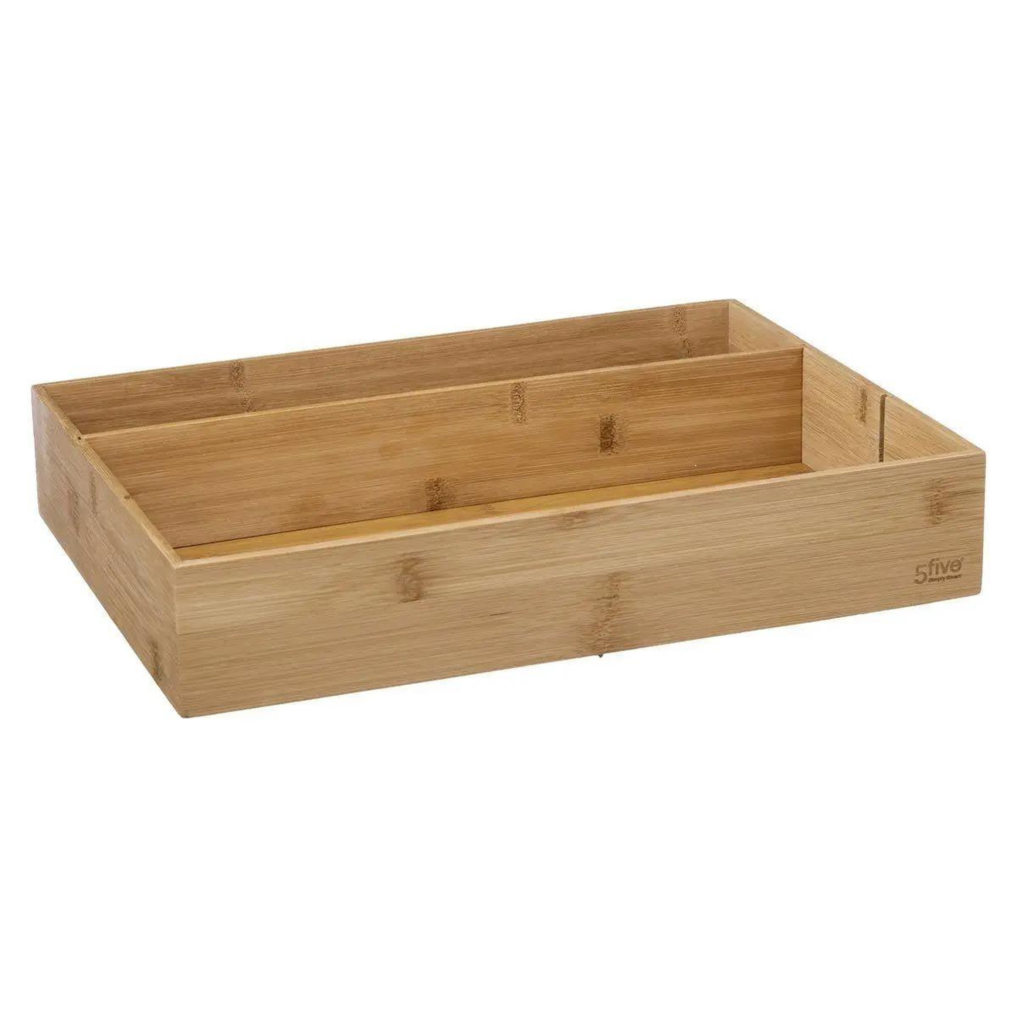 Voir la diapositive 2 : FIVE Range-couverts en bambou  tidy smart  38cm naturel