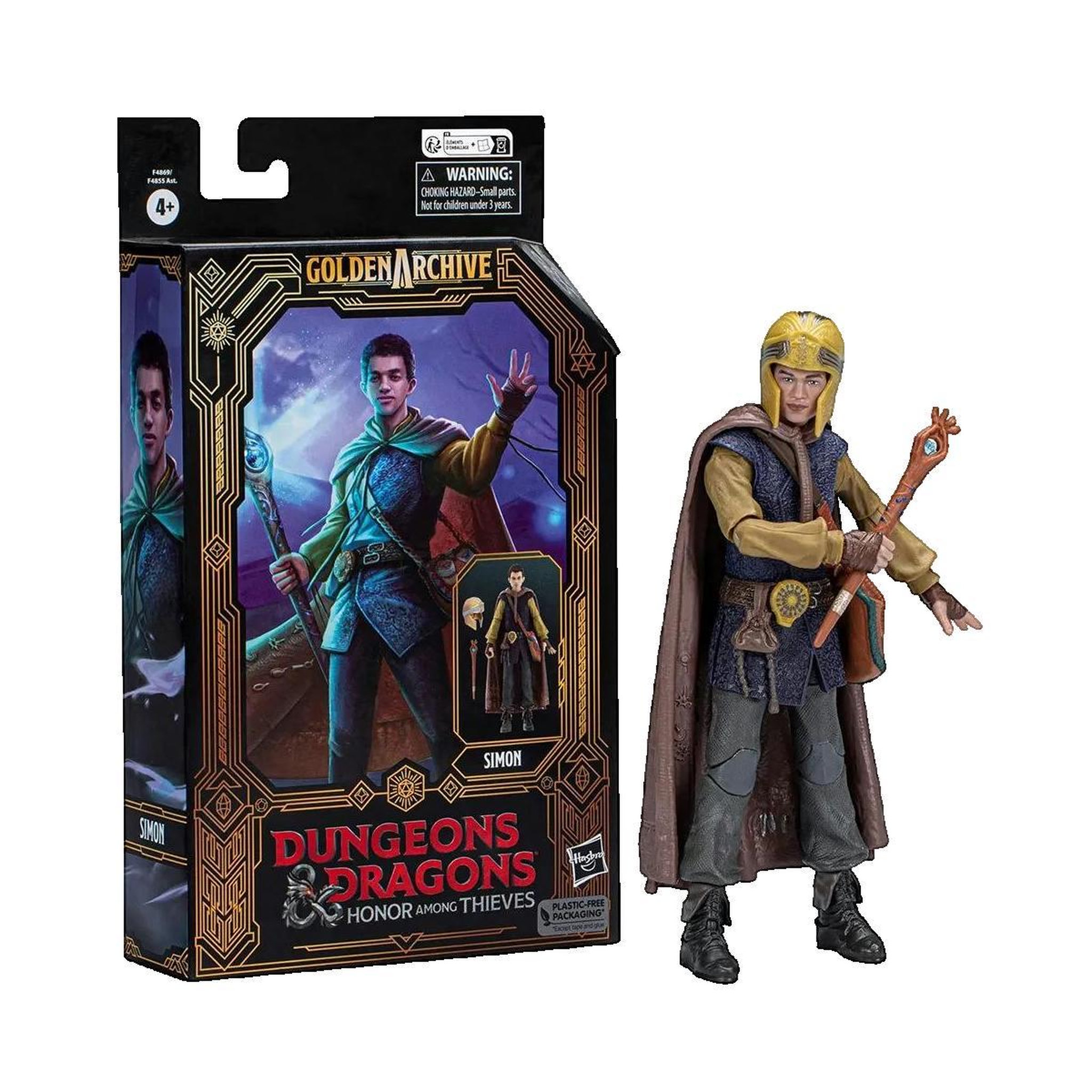 Voir la diapositive 2 : HASBRO Figurine Hasbro Simon articulée multicolore