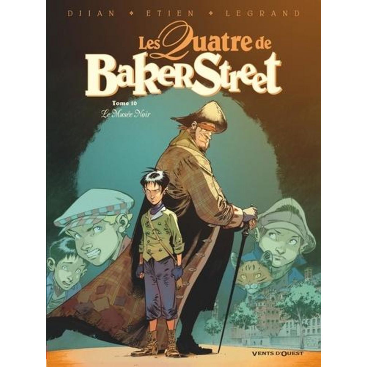 LES QUATRE DE BAKER STREET TOME 10 : LE MUSEE NOIR, Djian Jean-Blaise