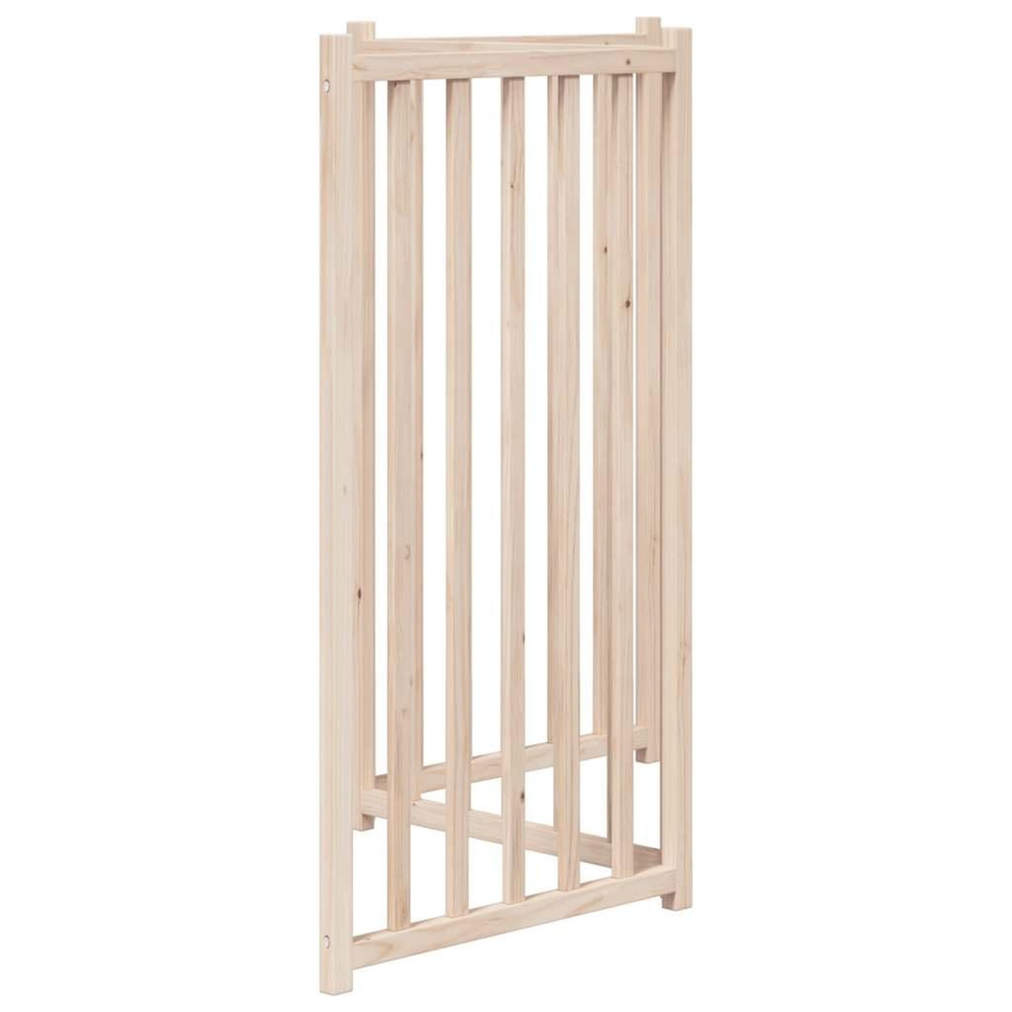 Voir la diapositive 5 : VIDAXL Barriere pour chien pliable 3 panneaux 150 cm bois sapin massif