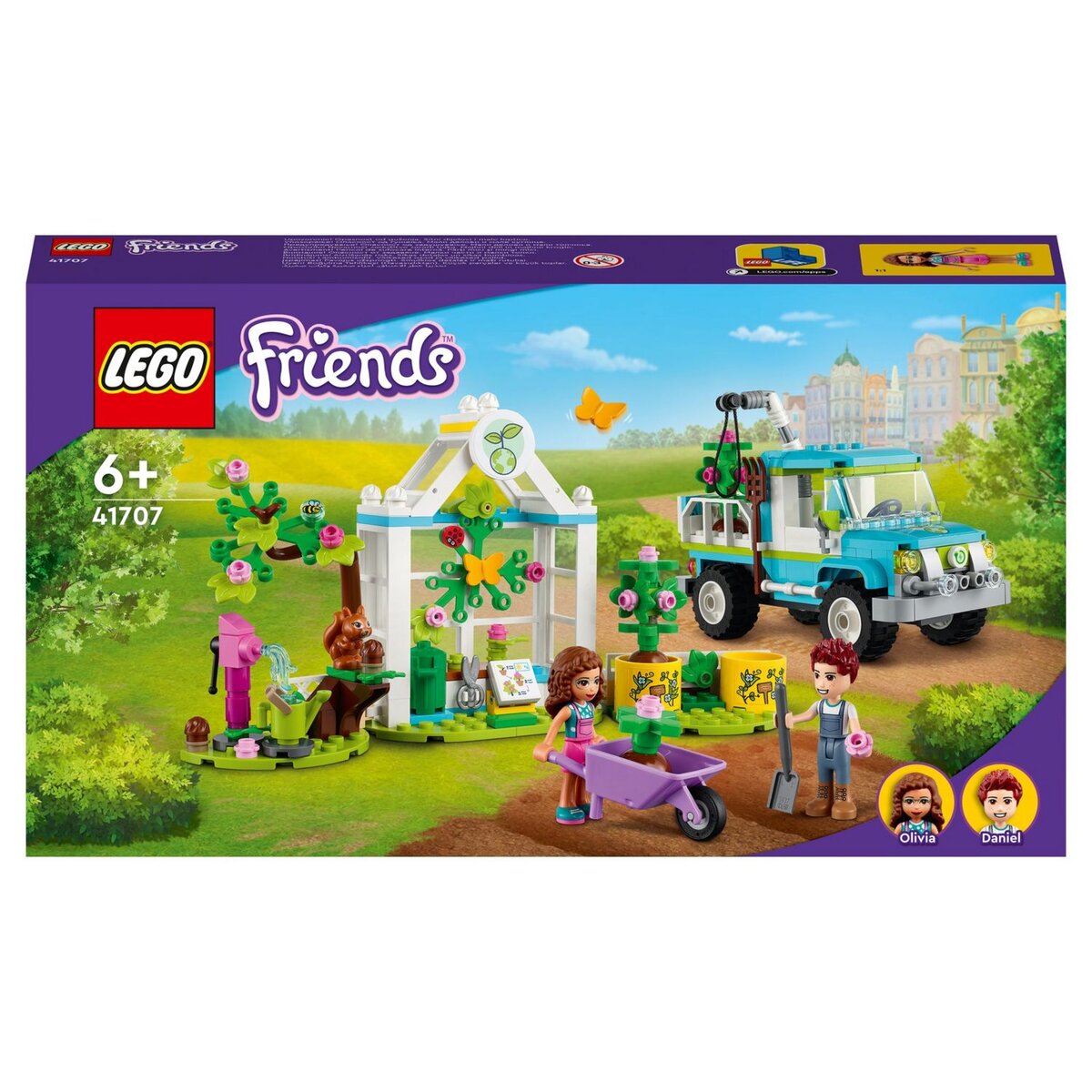 LEGO Friends 41707 Le Camion Planteur d’Arbres, Jouet de Construction  Voiture Jardin pas cher 