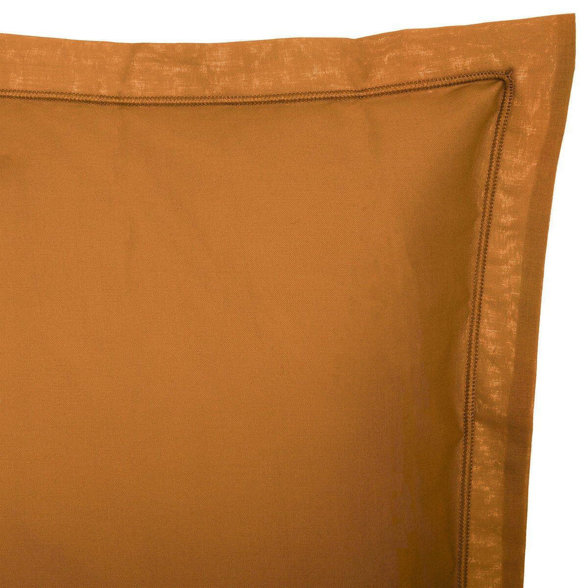 Voir la diapositive 2 : ATMOSPHERA Taie d'oreiller  intérieur  63x63cm jaune cumin