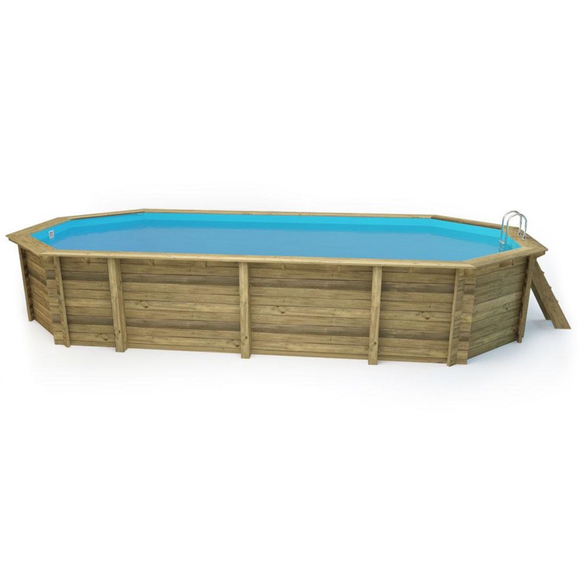 Habitat et Jardin Piscine bois   Sevilla 145   - 8.57 x 4.57 x 1.45 m