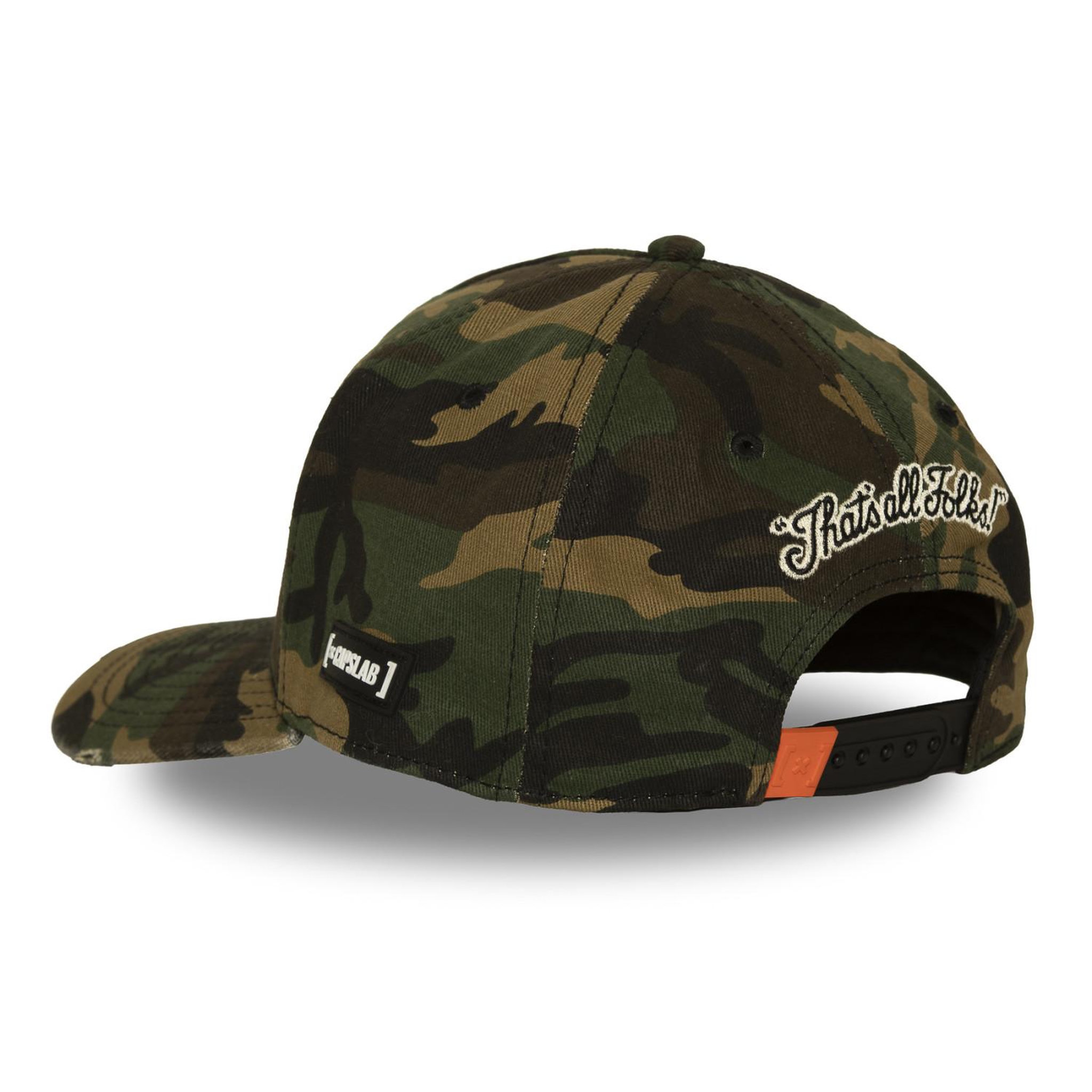 Voir la diapositive 5 : CAPSLAB Casquette trucker premium broderie effet usé looney tunes despicable