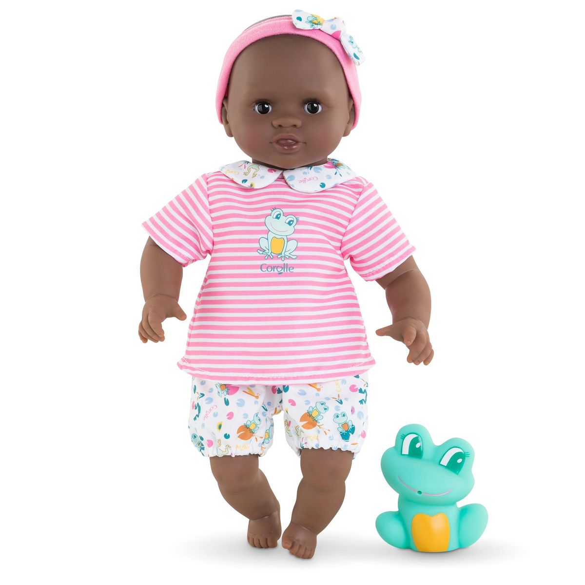 Corolle Poupon Bébé Bain Alyzée - Grenouille