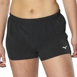 Mizuno Short  Femme Mizuno Premium Aero 2.5. Coloris disponibles : Noir