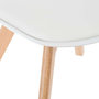 Voir la diapositive 4 : TOILINUX Lot de 4 chaises design scandinave BAYA