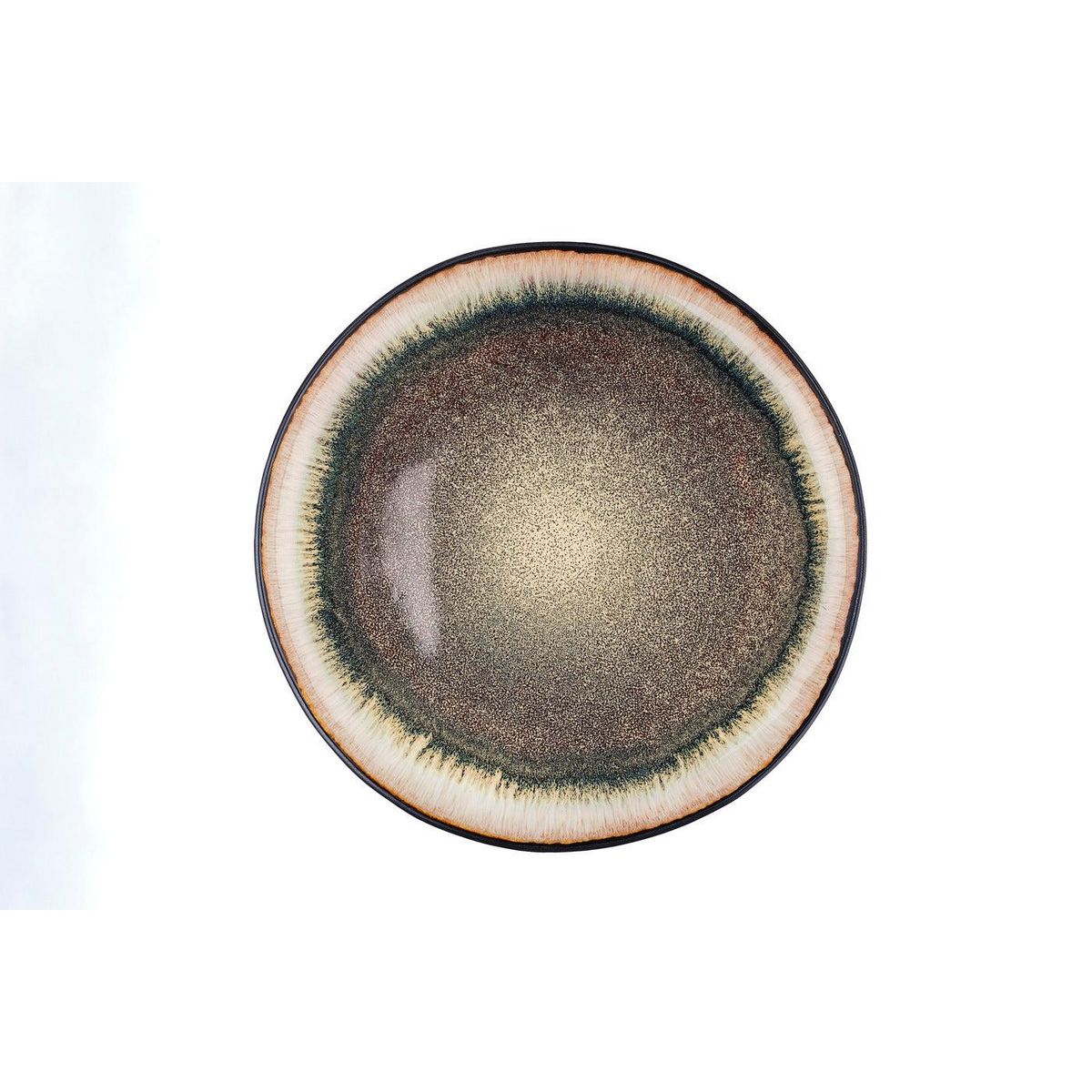 BJORN Assiette IRIS Ø26cm - 6 pièces - Marron sauvage