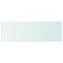 Voir la diapositive 2 : VIDAXL Panneau pour etagere Verre transparent 90 x 30 cm