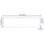 Voir la diapositive 6 : VIDAXL Bordures de pelouse 20 pcs 25x103 cm acier patinable flexible