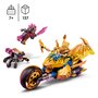 LEGO Ninjago 71768 La Moto Dragon d&rsquo;Or de Jay, Jouet avec Figurines pour Enfants