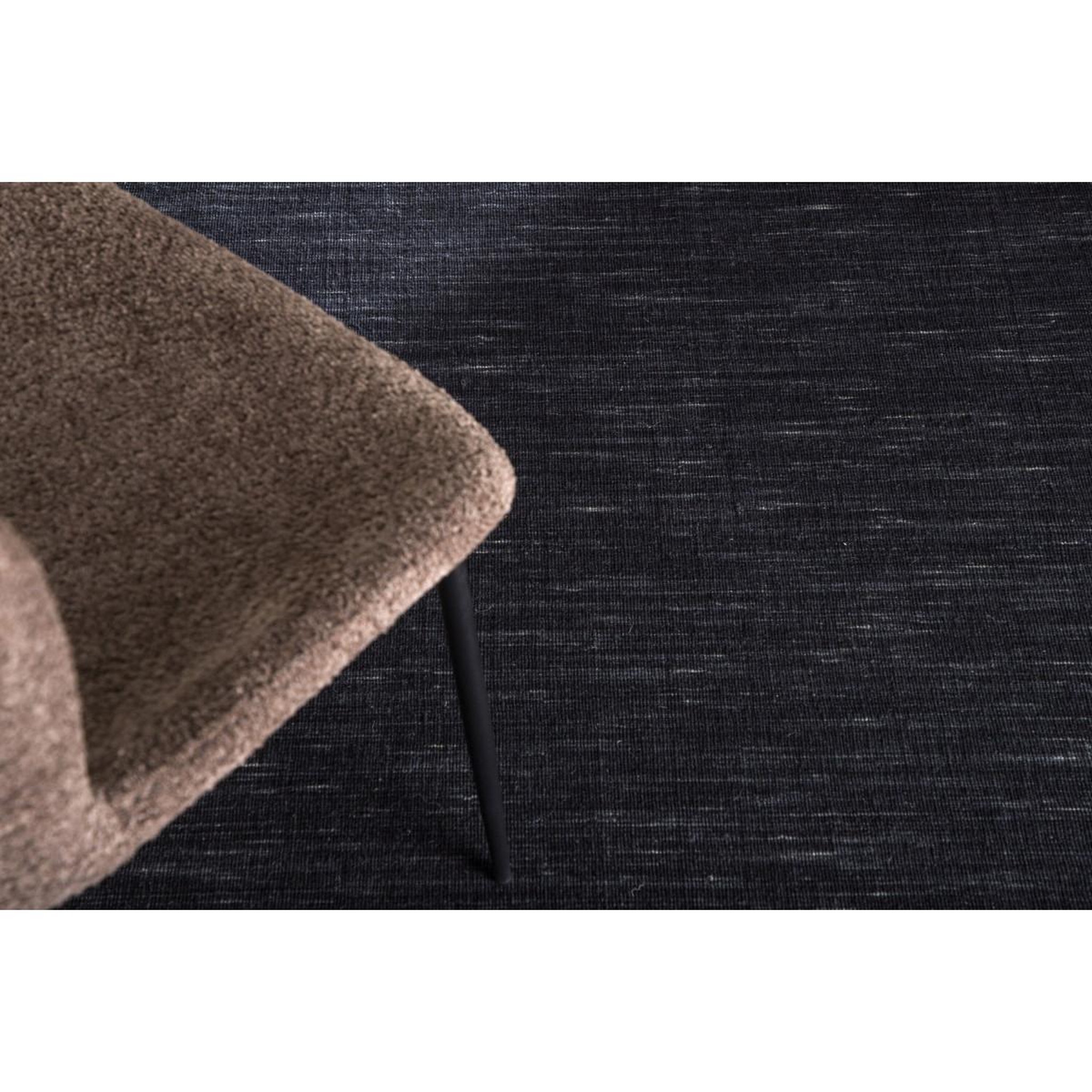 Voir la diapositive 4 : Paris Prix Tapis déco en laine  elton  252x300cm noir