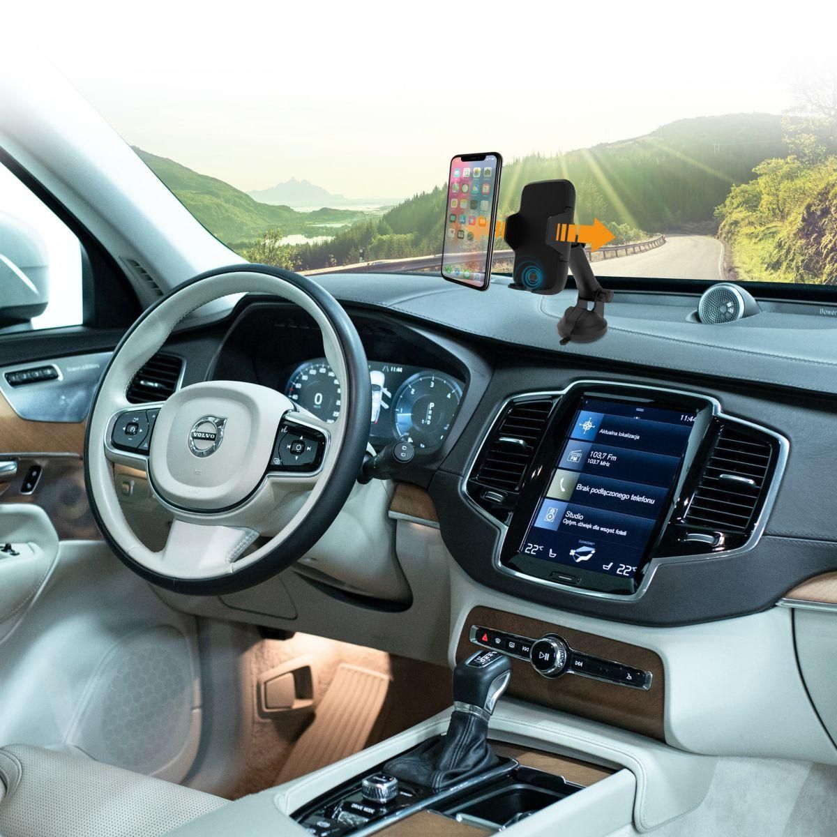 TNB Support smartphone Voiture motorisé pack 3 en 1