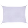 HESPERIDE Voile d'ombrage rectangulaire 2 x 3 m Curacao - Blanc