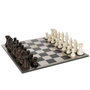 Voir la diapositive 1 : Paris Prix Jeu d'Échecs Déco  Vintage  61cm Blanc & Marron