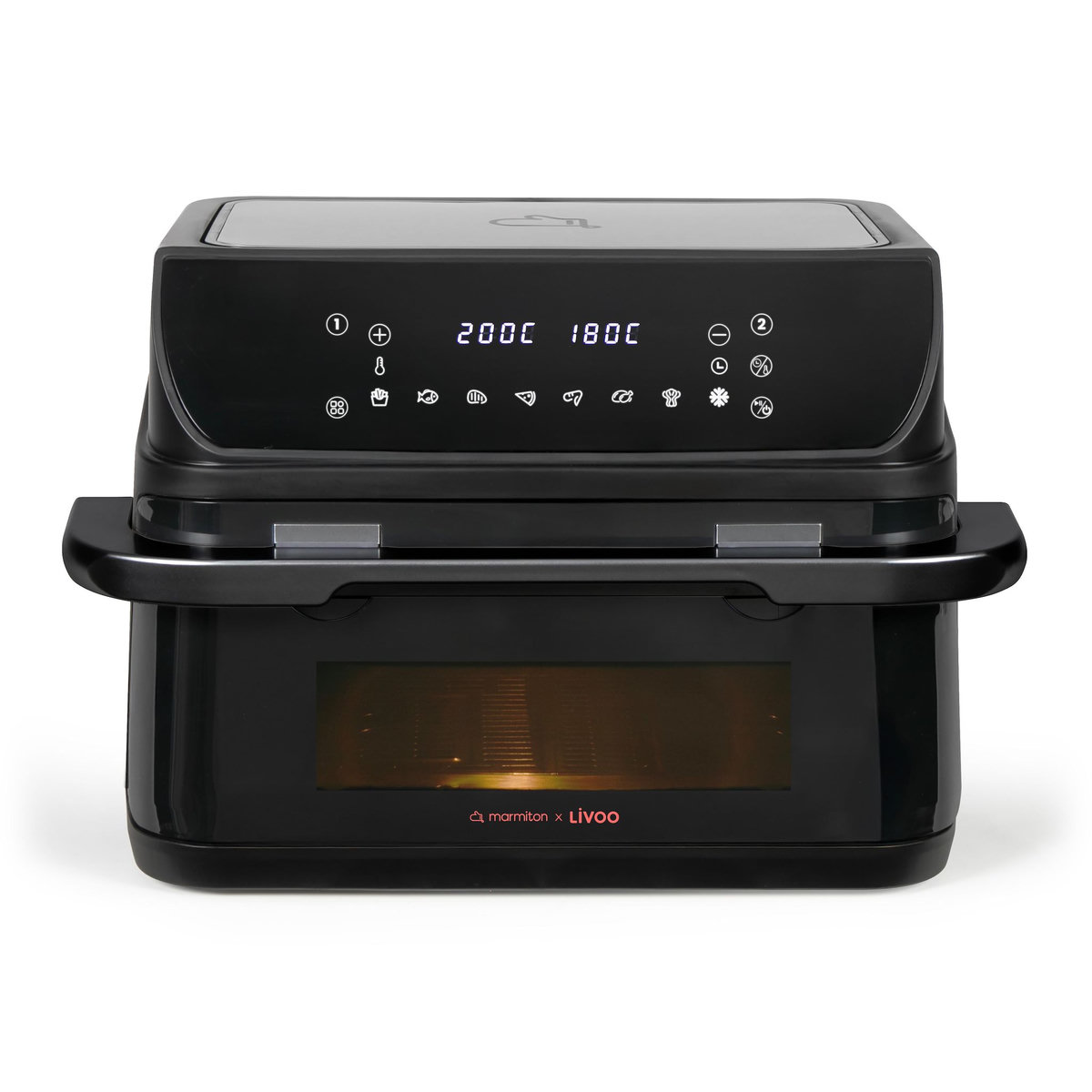 LIVOO Friteuse sans huile avec séparateur 10l 2400w - DOC346CO