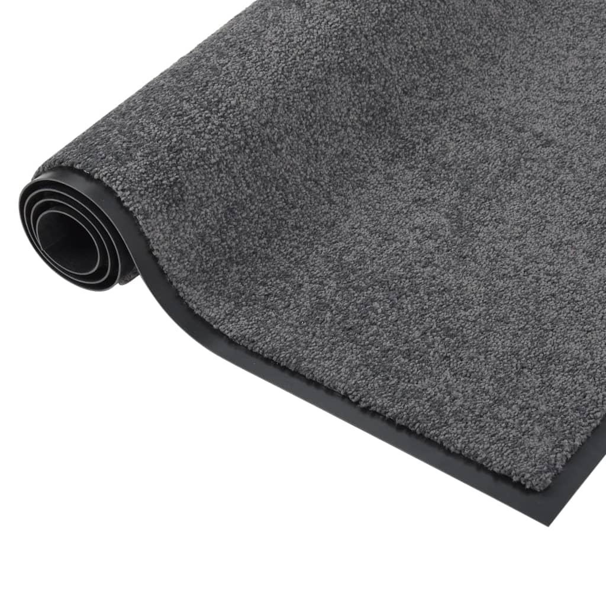 Voir la diapositive 2 : VIDAXL Paillasson Anthracite 80x120 cm