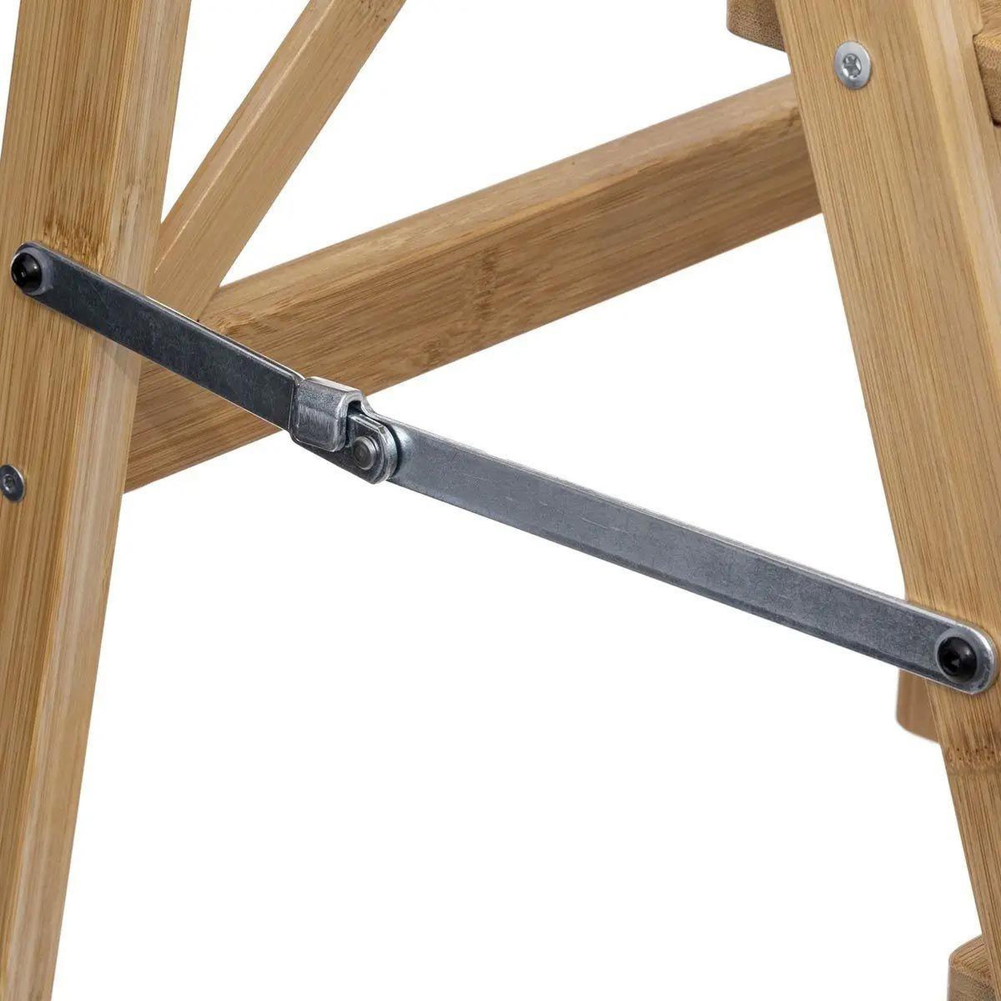 Voir la diapositive 2 : FIVE Marchepied 3 marches  bambou  63cm naturel