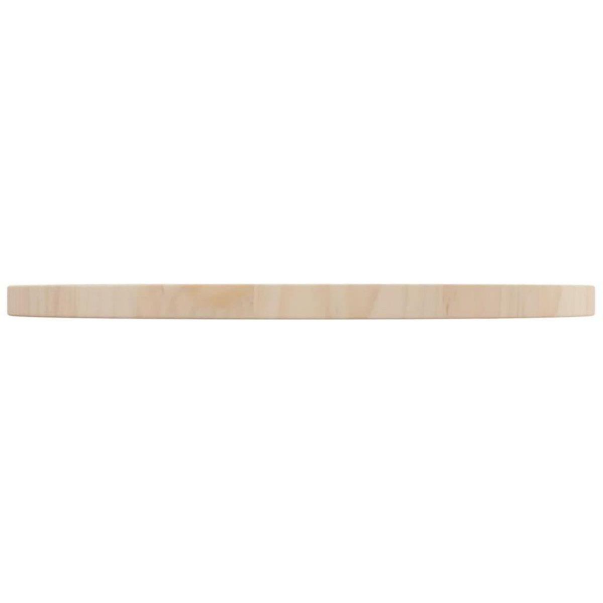 VIDAXL Dessus de table Ø50x2,5 cm Bois de pin massif