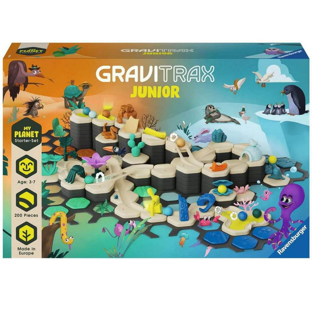 RAVENSBURGER GraviTrax JUNIOR - Starter Set XXL : My Planet