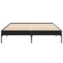 Voir la diapositive 4 : VIDAXL Cadre de lit sans matelas noir 140x200 cm