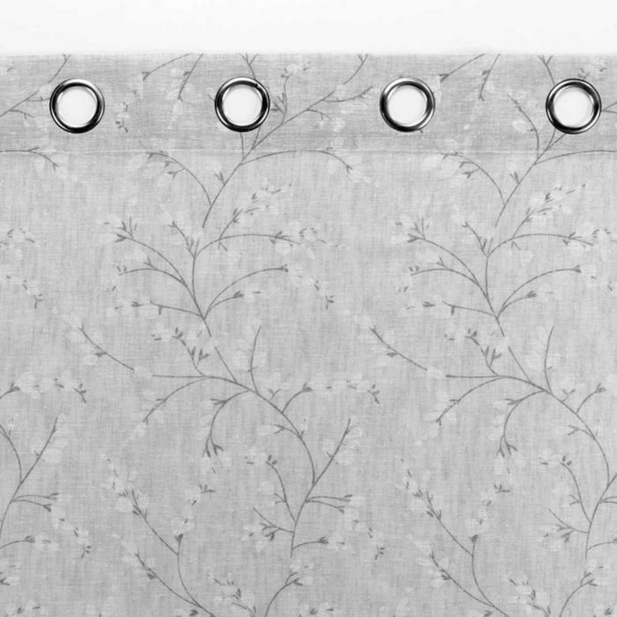 Paris Prix Rideau Voilage à Œillets  Salomé  140x280cm Gris