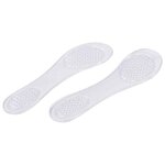 Paris Prix Semelles 3/4 Antidérapantes  Gel  Transparent