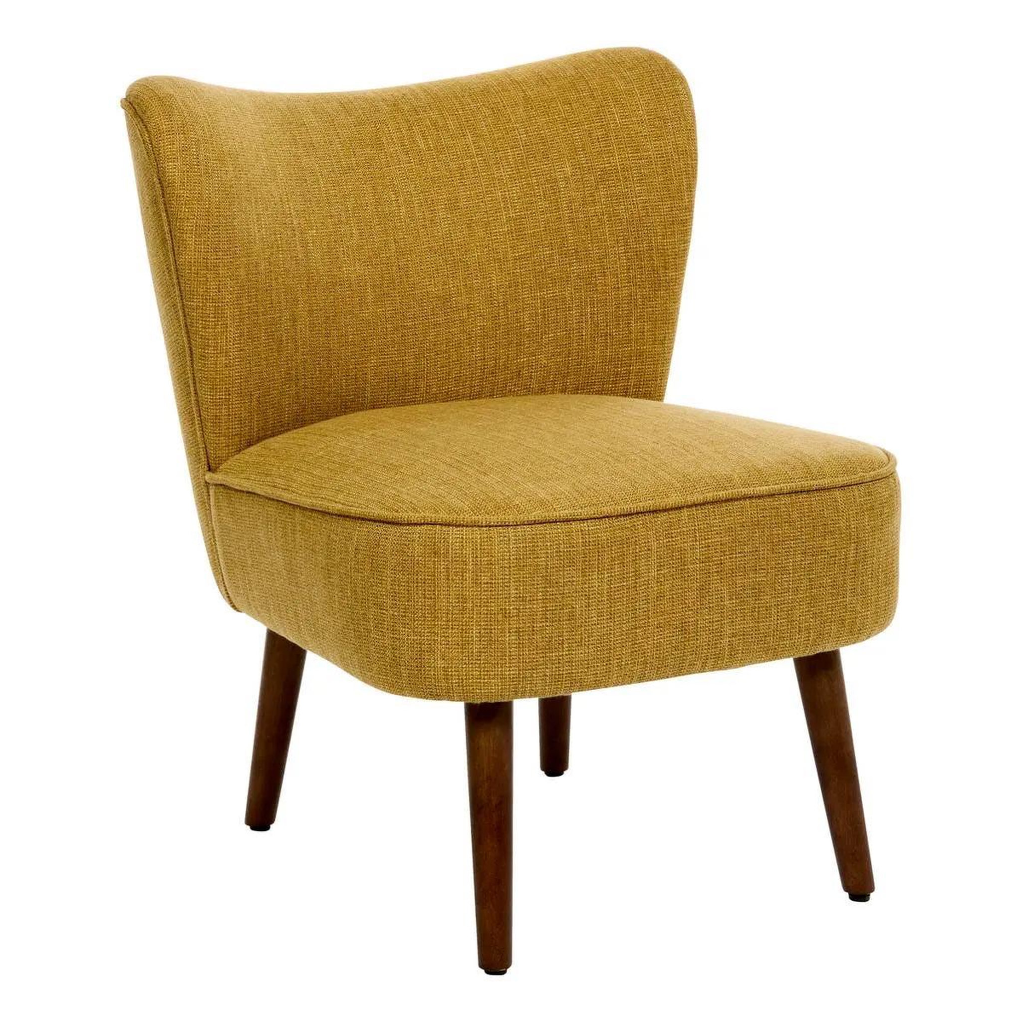 ATMOSPHERA Fauteuil design  aera  72cm ocre