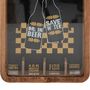 Voir la diapositive 3 : ATMOSPHERA Décapsuleur Mural en Bois  Family Corner  39cm Noir