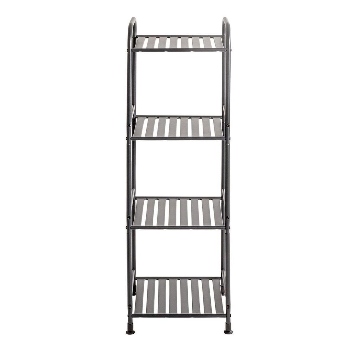 Paris Prix Étagère Design 4 Niveaux  Bonnie  108cm Anthracite