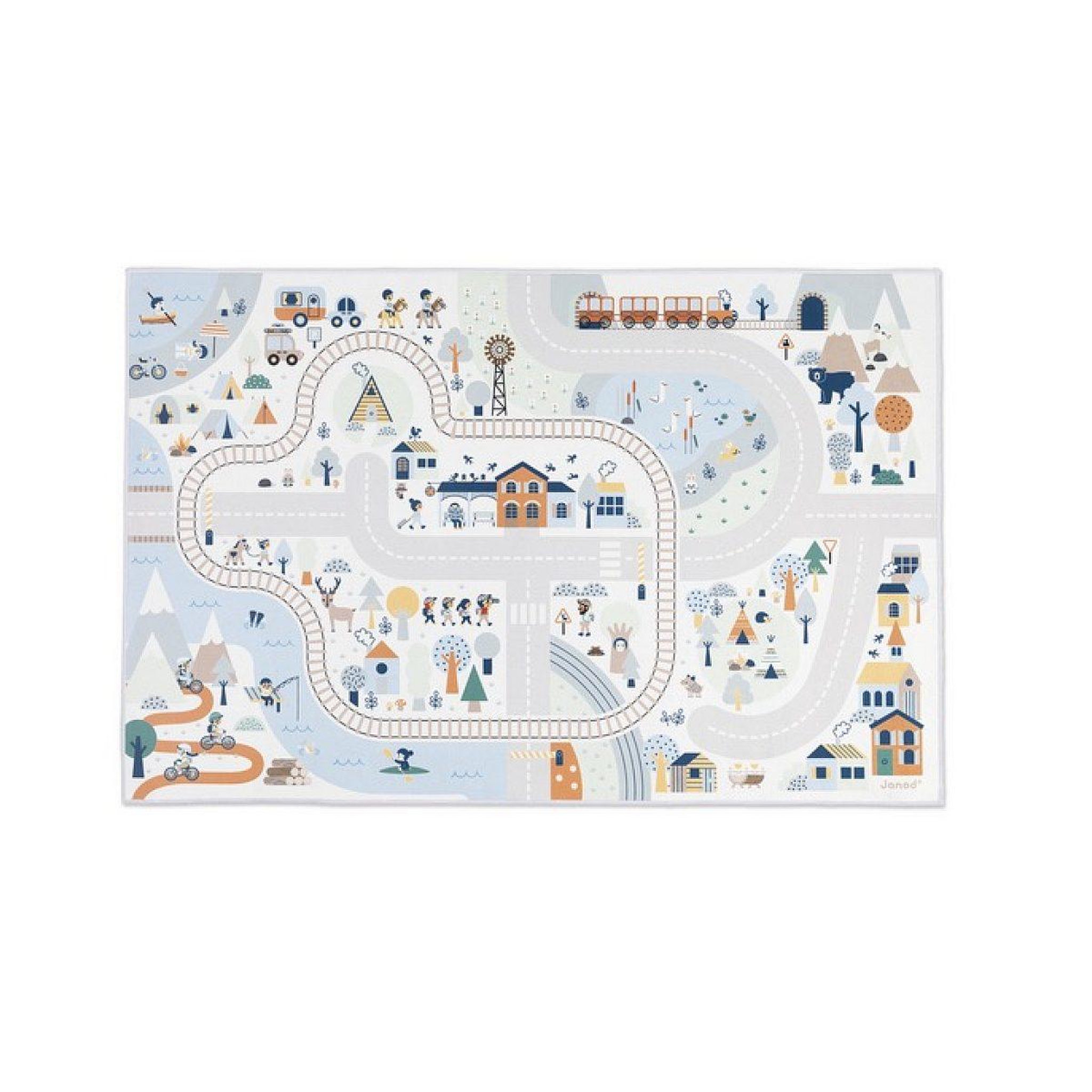 Voir la diapositive 2 : JANOD Cross roads - tapis de voiture la valle blanche